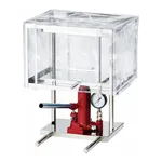 AS ONE Polyvinyl Chloride Safety Cover (For High Pressure Jack) for 5T and others