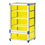 AS ONE Standard Desiccator BG (UVC) 574 x 517 x 1020mm Reinforced Plastic Shelf With Rubber Feetand others