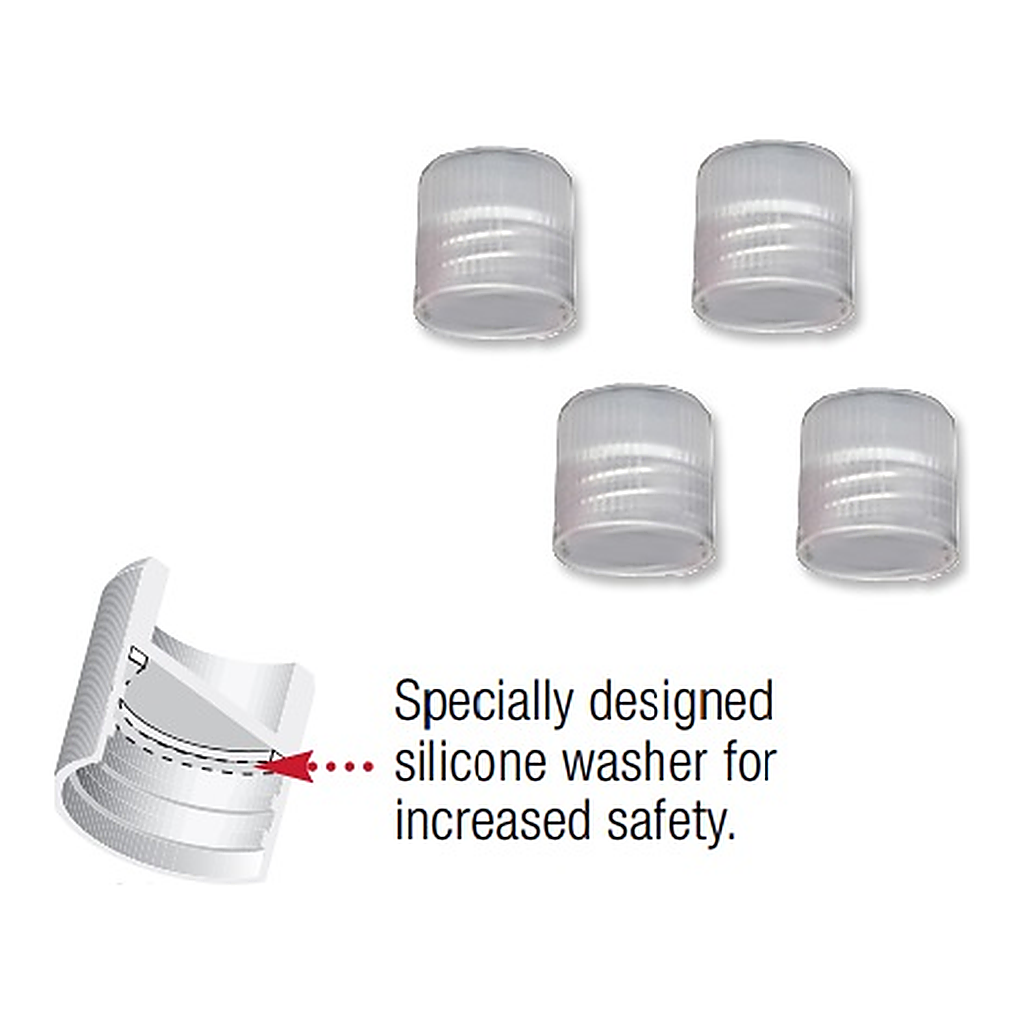 AS ONE Cap for Sample Tube (Outer Screw) Natural 1000 Pcsand others