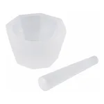 AS ONE Quartz Glass Mortar φ50 x φ60 x 20 with Pestleand others