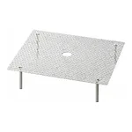 AS ONE Duckboard For Square Water Bath 195 x 155mm SUS304