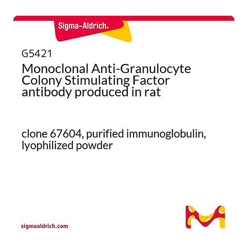 Merck Monoclonal Anti-Granulocyte Colony Stimulating Factor antibody produced in rat