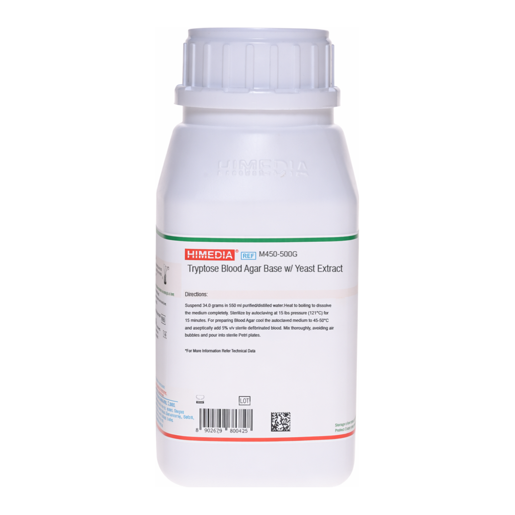 Himedia Tryptose Blood Agar Base w/ Yeast Extract