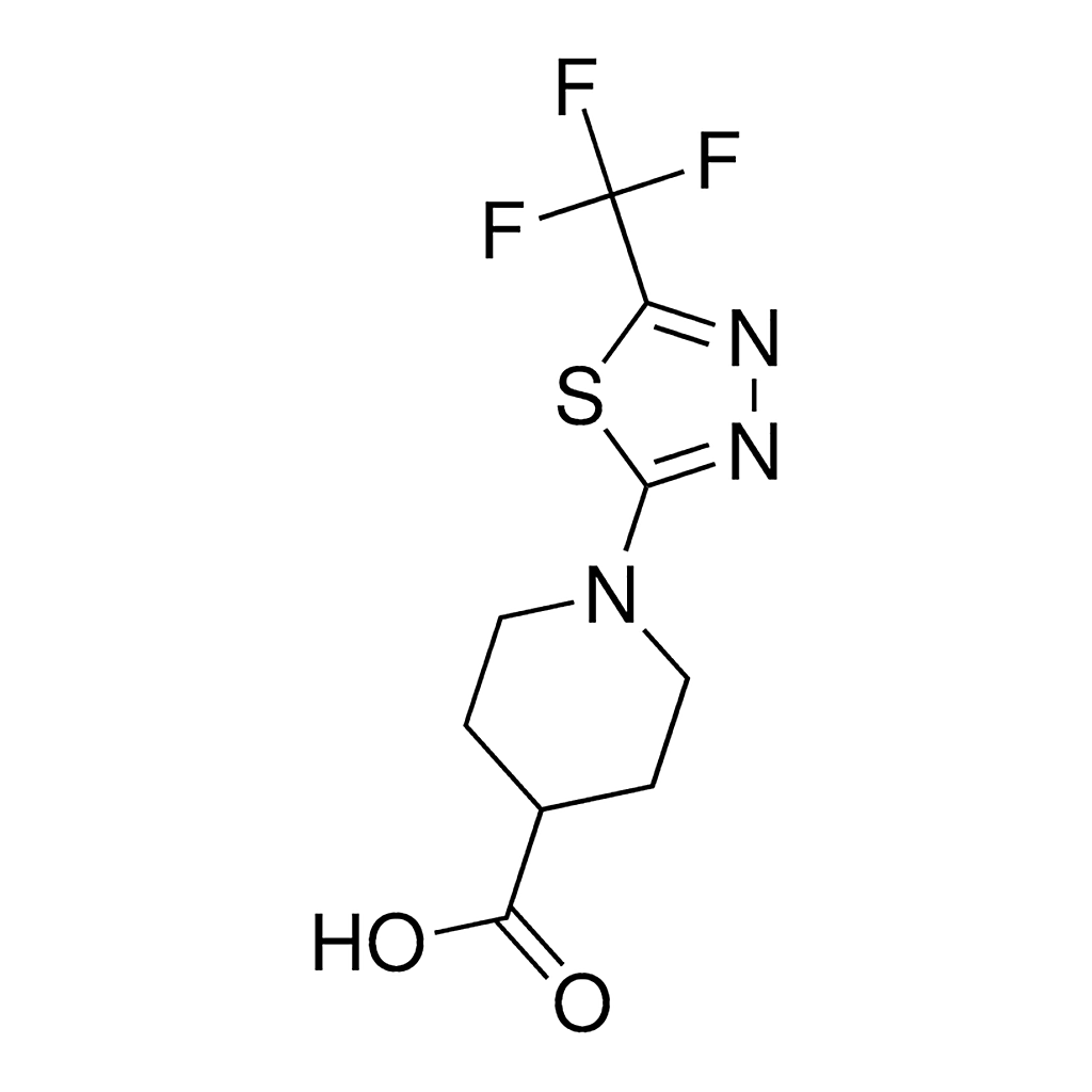 Merck 1-[5-(trifluoromethyl)-1,3,4-thiadiazol-2-yl]piperidine-4-carboxylic acid