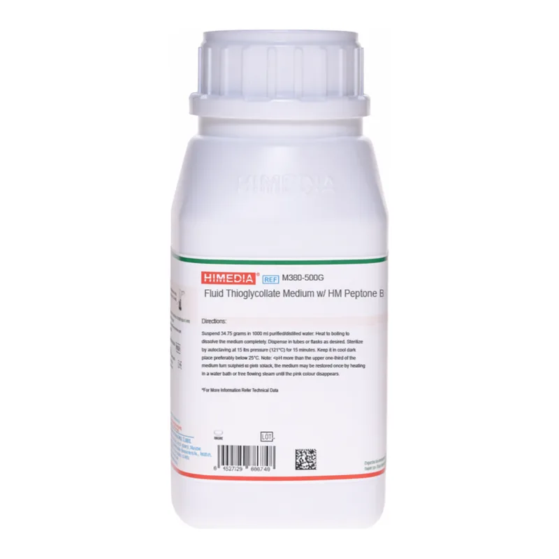 Himedia Fluid Thioglycollate Medium w/ Meat Extract B (Revised as Fluid Thioglycollate Medium w/ HM Peptone B)