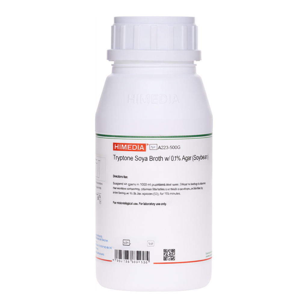 Himedia Soyabean Casein Digest Medium w/ 0.1%  Agar (Tryptone Soya Broth w/ 0.1% Agar)