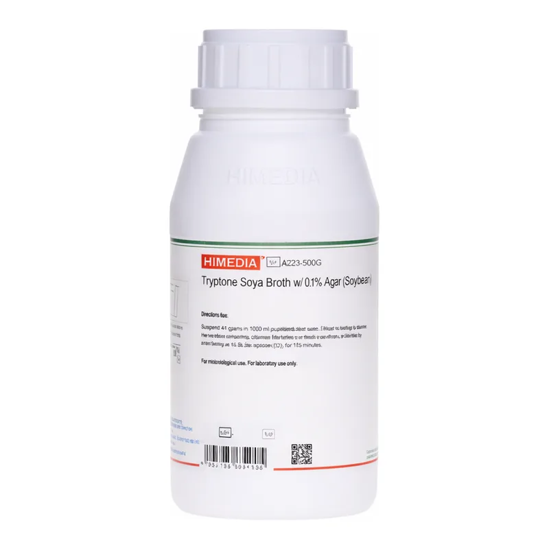 Himedia Soyabean Casein Digest Medium w/ 0.1% Agar (Tryptone Soya Broth w/ 0.1% Agar)