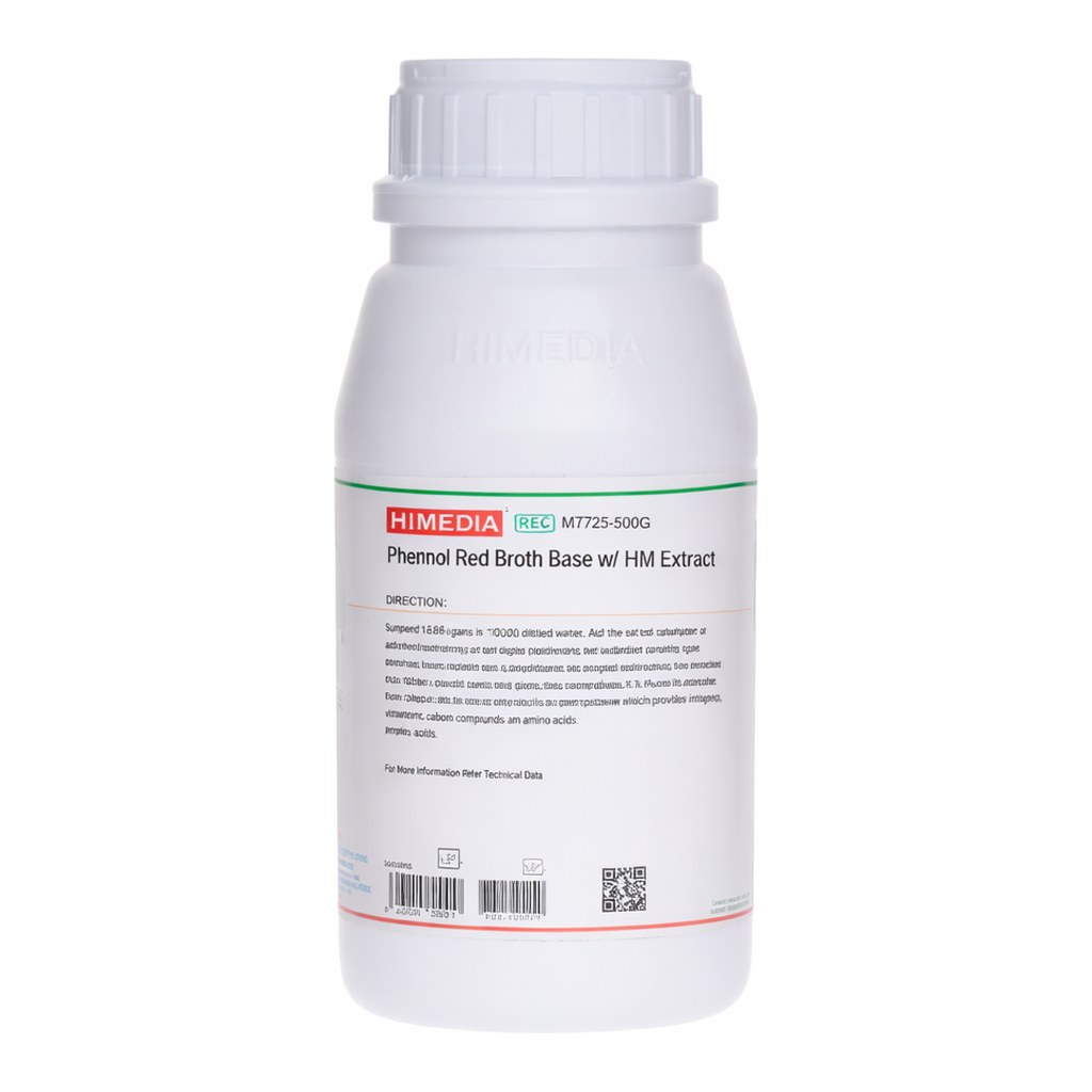 Himedia Phenol Red Broth Base w/ Meat Extract (Revised as Phenol Red Broth Base w/ HM Peptone)