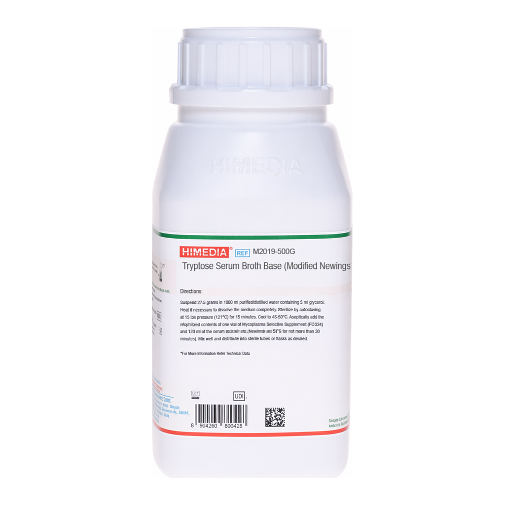 Himedia Modified Newings Tryptose Broth  Base (Tryptose Serum Broth Base)
