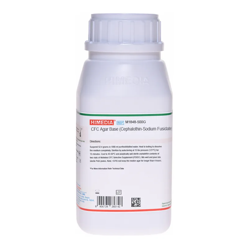 Himedia CFC Agar Base (Cephalothin-Sodium fusidate - Cetrimide Agar)