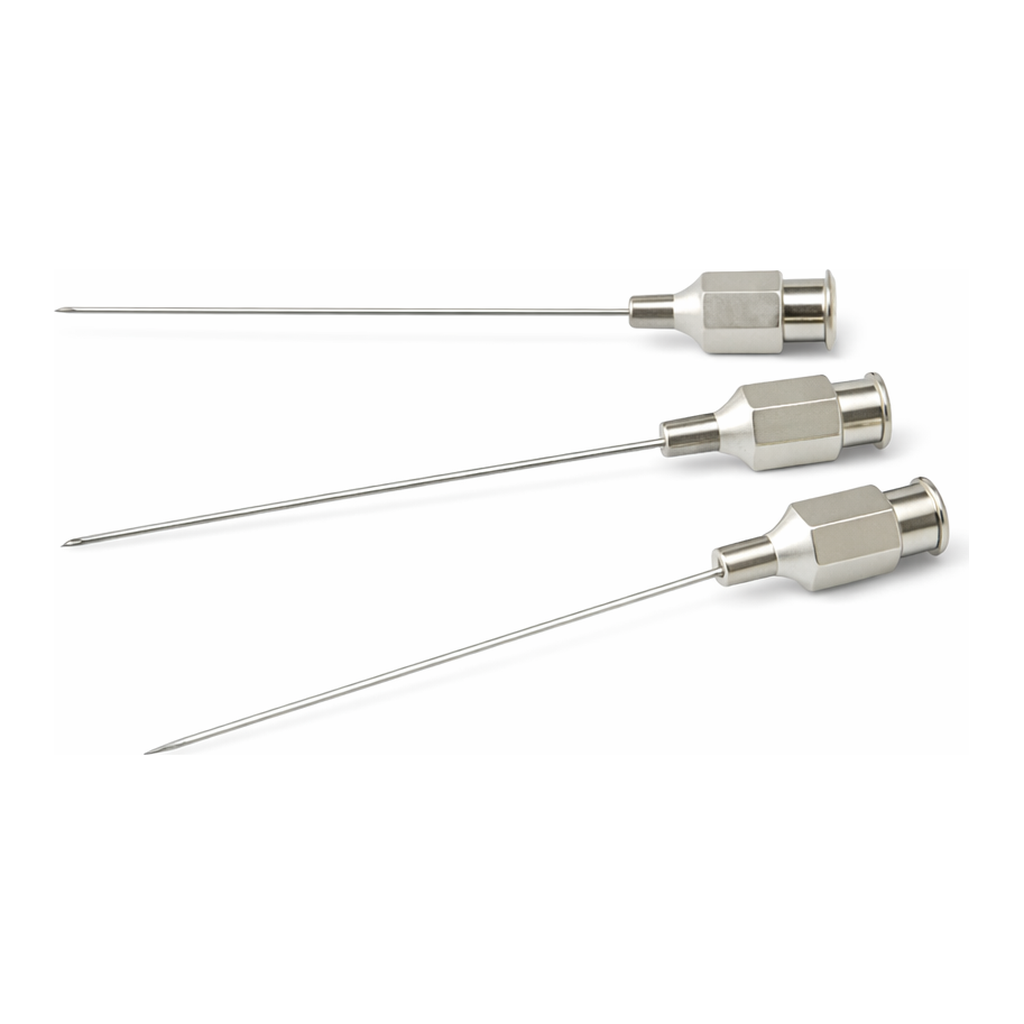 Restek Luer Syringe Needles, for 500uL A2 Gas-Tight Syringes, 22ga, 3-pk, (0.028inOD x 0.012inID