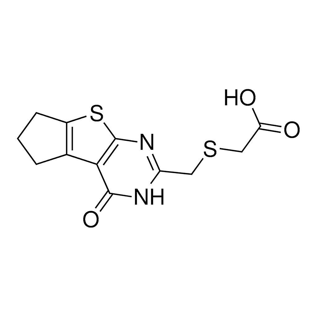 Merck ([(4-Oxo-3,5,6,7-tetrahydro-4H-cyclopenta[4,5]thieno[2,3-d]pyrimidin-2-yl)methyl]thio)acetic acid