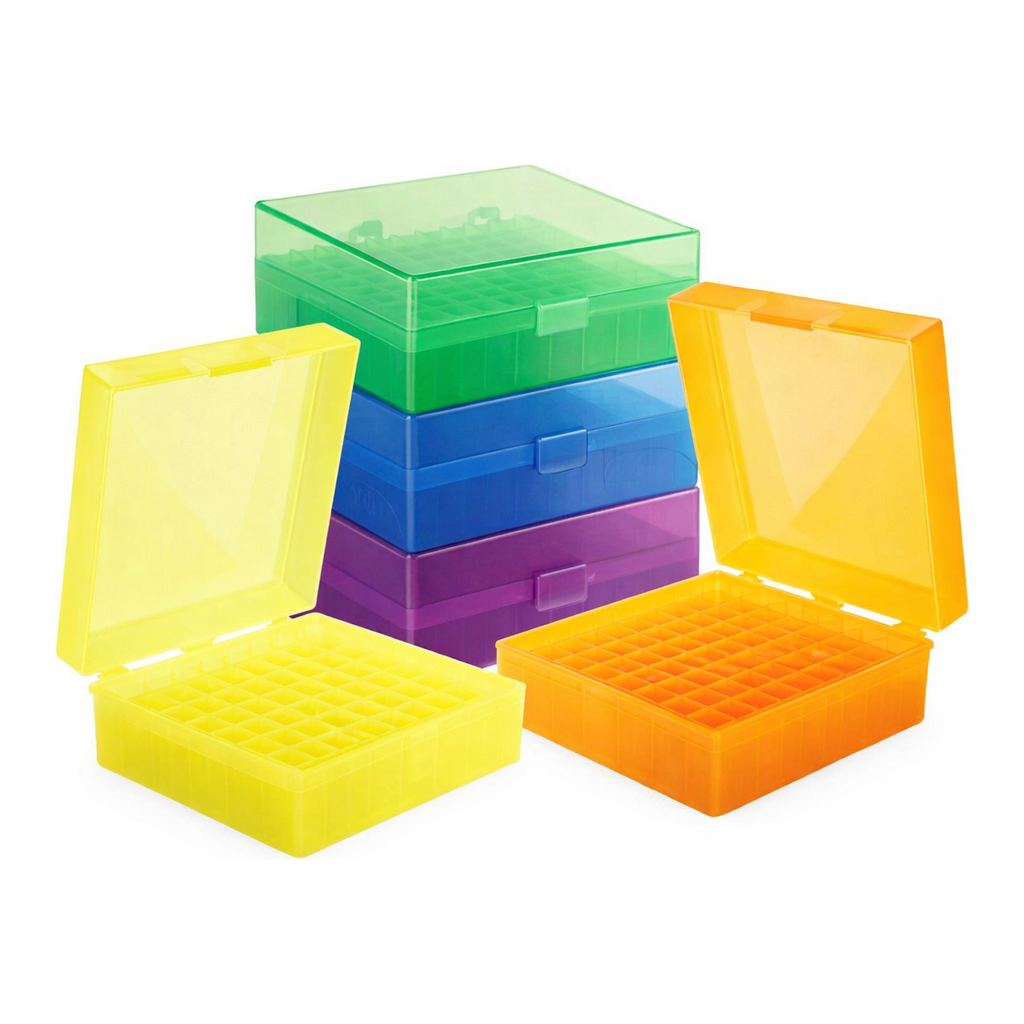 Heathrow Scientific 100-WELL MICROTUBE STORAGE BOX