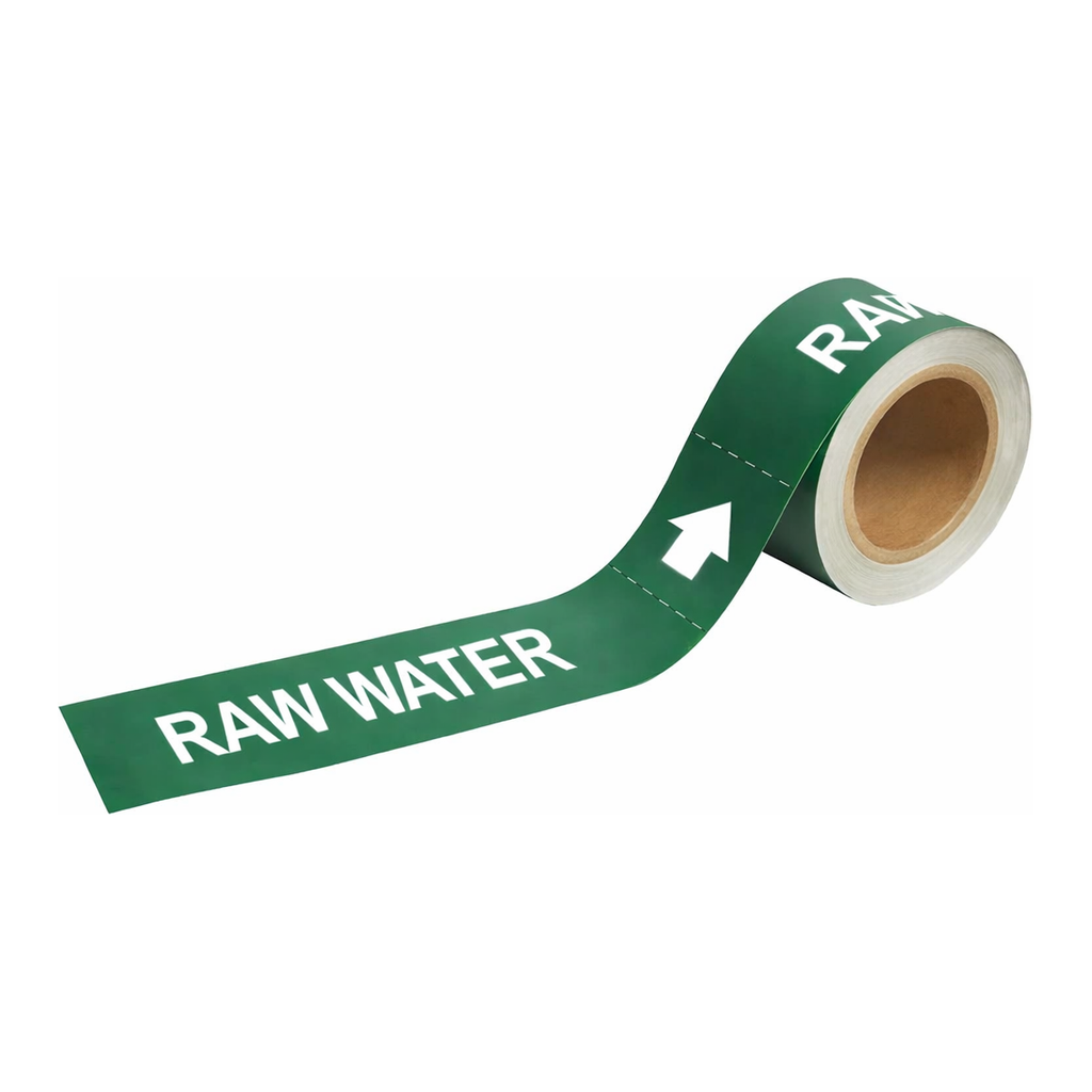 Brady RAW WATER Pipe Markers-To-Go