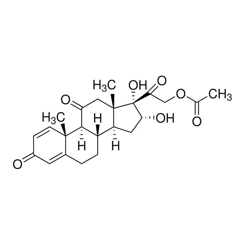 Merck (16a)-21-(Acetyloxy)-16,17-dihydroxypregna-1,4-diene-3,11,20-trione