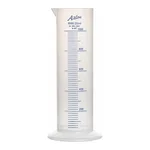 Merck Azlon Squat Form Cylinder with Molded Graduation with blue over print