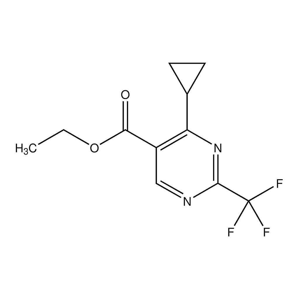 Merck 4-Cyclopropyl-2-(trifluoromethyl)pyrimidine-5-carboxylic acid ethyl ester