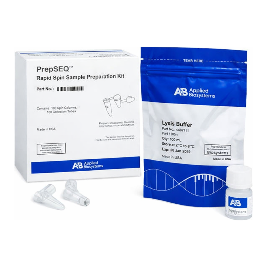 Thermo Fisher Scientific PrepSEQ Rapid Spin Sample Preparation Kit - Extra Clean with Proteinase K
