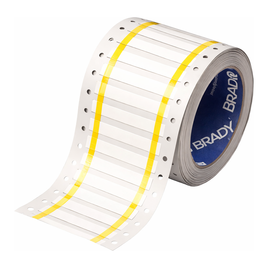 Brady PermaSleeve High Temperature Heat Shrink Labels, 1/8" Dia, for 3" Core Printers