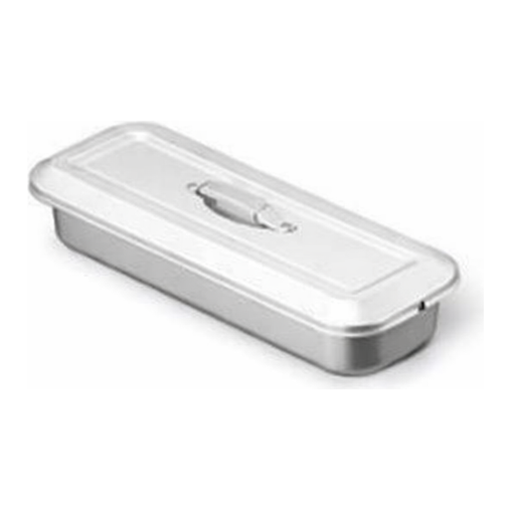 AS ONE Stainless Steel Oblong Tray (with Lid), 스테인리스 장방형 트레이(뚜껑 부속)