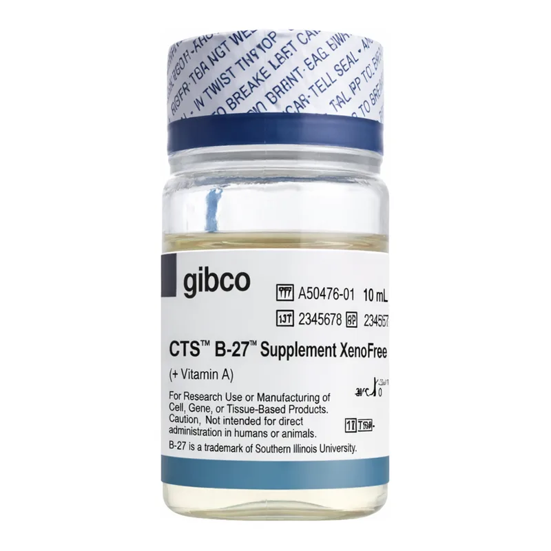 Thermo Fisher Scientific CTS B-27 Supplement XenoFree minus Vitamin A (50X)