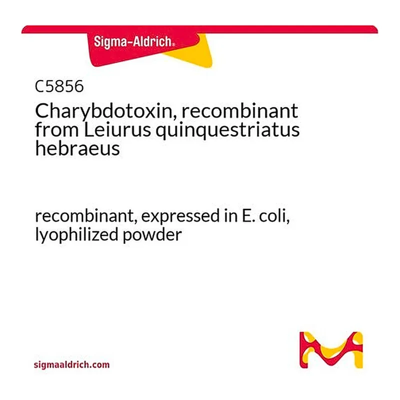 Merck Charybdotoxin, recombinant from Leiurus quinquestriatus hebraeus
