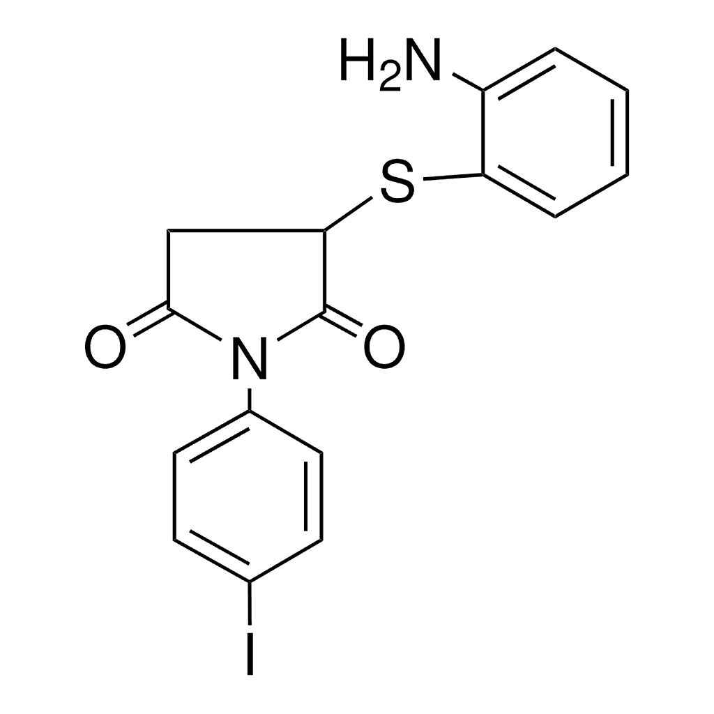 Merck 2-(2-AMINOPHENYLTHIO)-N-(4-IODO-