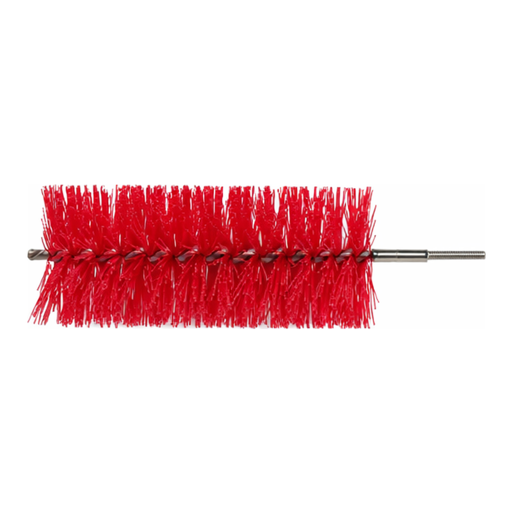 AS ONE Pipe Clean Brush Φ 50 mm Red