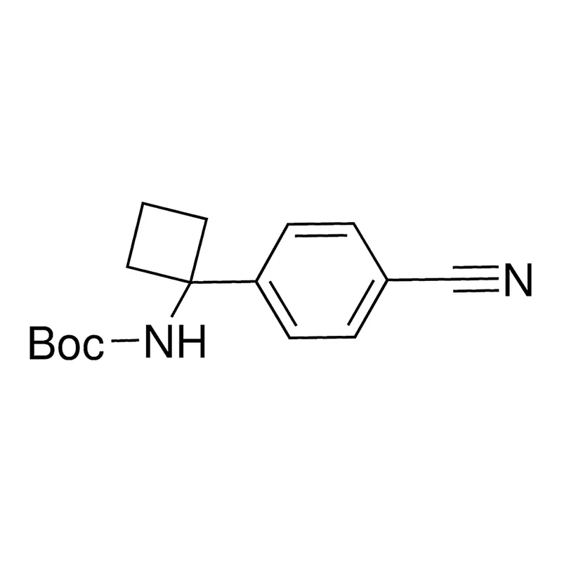 Merck tert-Butyl 1-(4-cyanophenyl)cyclobutylcarbamate