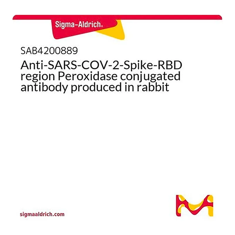 Merck Anti-SARS-COV-2-Spike-RBD region Peroxidase conjugated antibody produced in rabbit