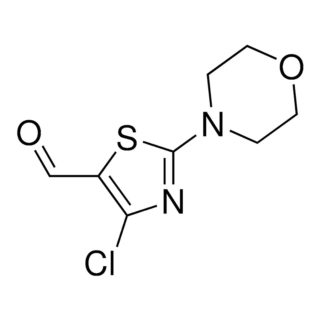 Merck 4-Chloro-2-morpholin-1yl-thiazole-5-carboxaldehyde