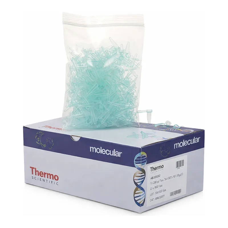 Thermo Fisher Scientific Tubes, 0.2 mL, Flat Cap, Green