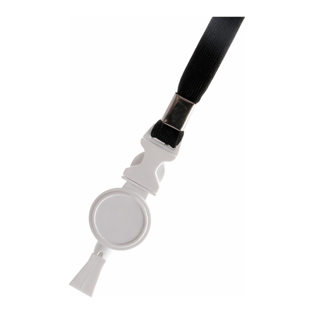 OFFICENEX [P]아트사인 명찰목걸이줄 릴홀더/한쪽/흰색/1개입(2333/M0028/490mm)