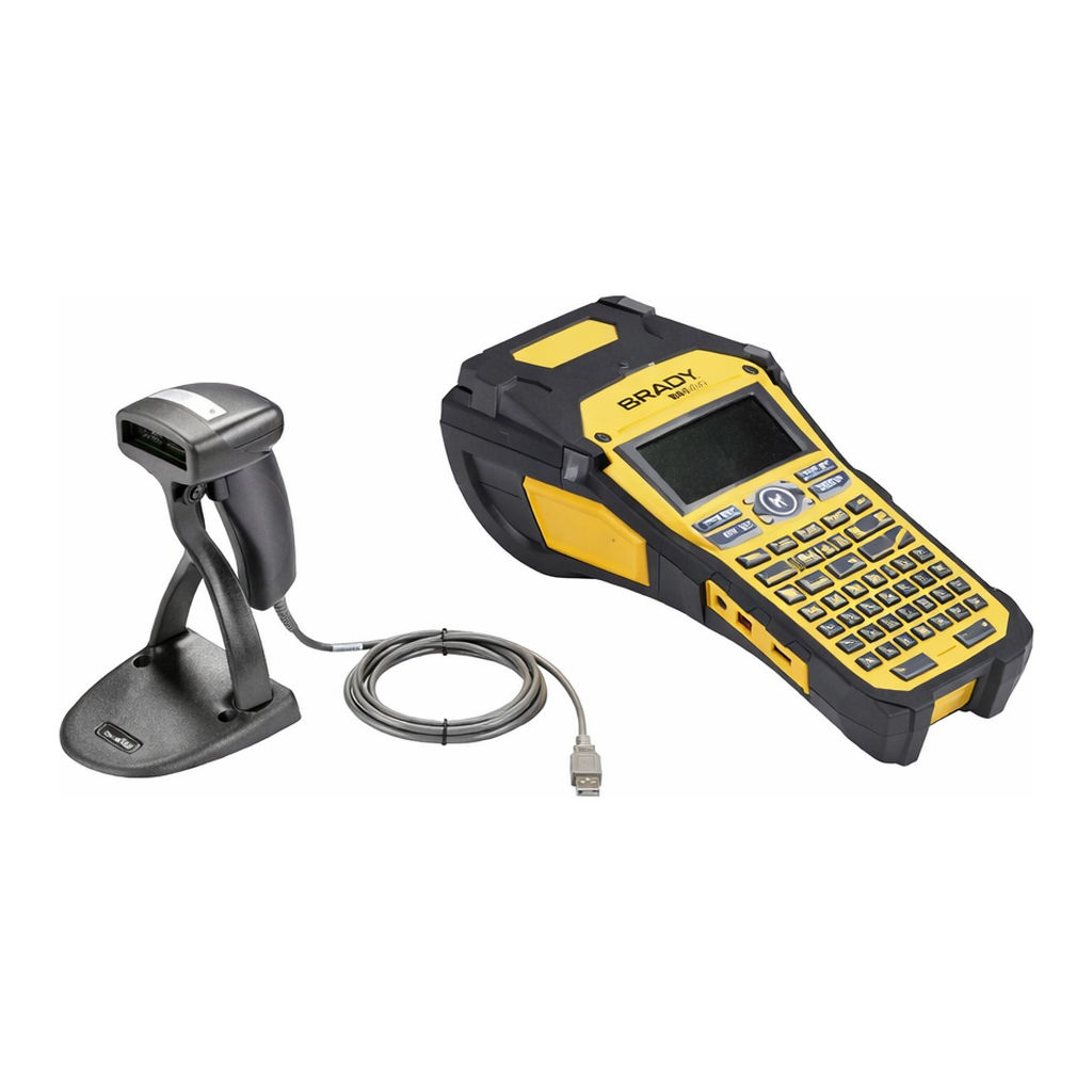 Brady M610 Label Maker with CR950 Barcode Scanner and Software Kit