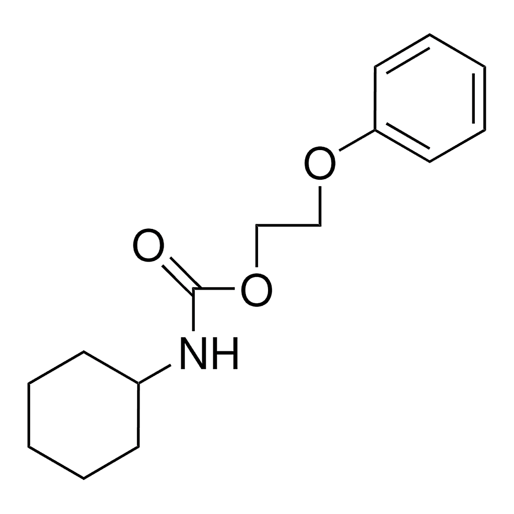 Merck 2-PHENOXYETHYL N-CYCLOHEXYLCAR - 50 MG&