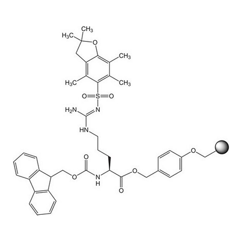 Merck Fmoc-Arg(Pbf)-Wang resin LL 100-200