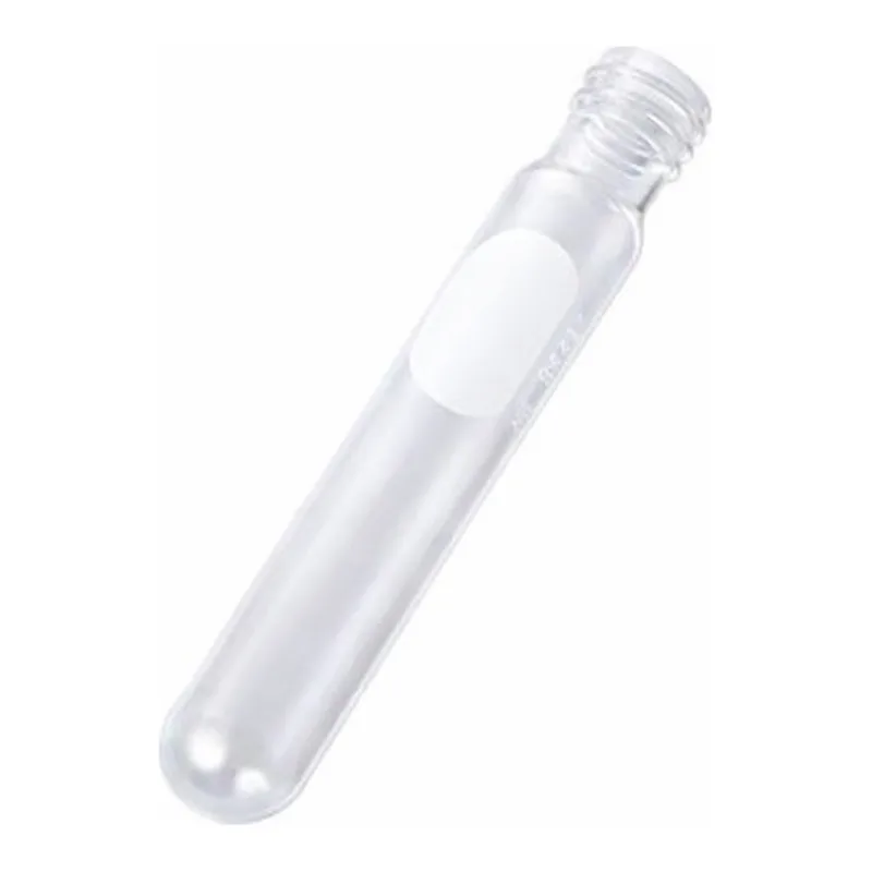 AS ONE Disposable Screw-Top Test Tube Glass, 디스포저블 스크루 시험관