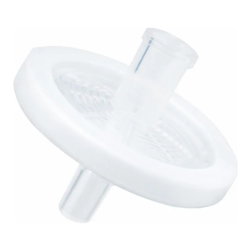 Restek Syringe Filter, 25mm, 0.22um PTFE 100pk White Luer Lock Inlet