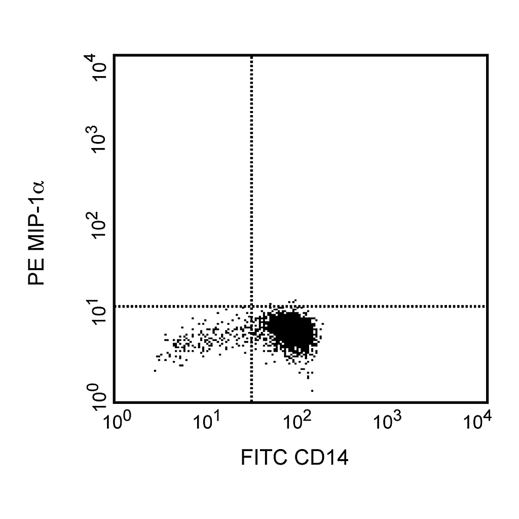 BD PE Mouse Anti-Human MIP-1α (CCL3)