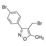 Merck 4-(Bromomethyl)-3-(4-bromophenyl)-5-methylisoxazole