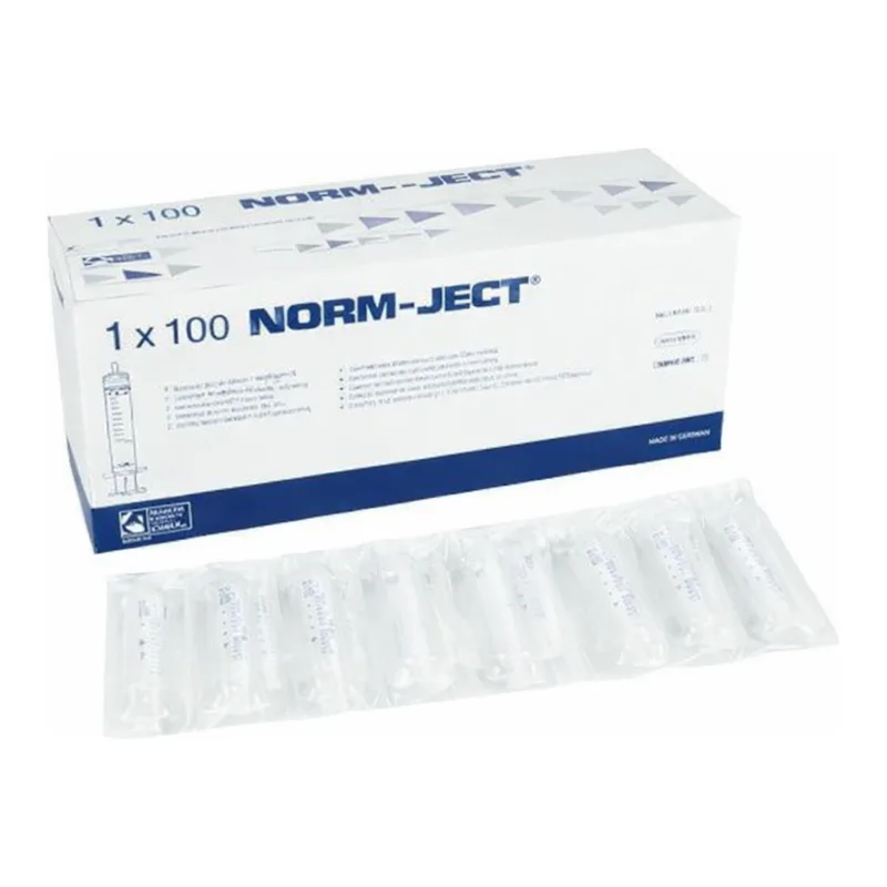 Restek Norm-Ject Plastic Syringe, 10mL Luer Lock Tip 100pk
