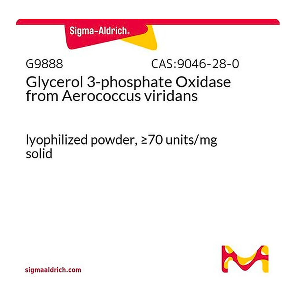 Merck Glycerol 3-phosphate Oxidase from Aerococcus viridans