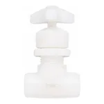 Masterflex GF Signet Needle Valves with Thread Adapters, PVDF