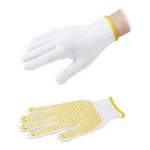 AS ONE Non-Slip Gloves Free Size 12 Pairs