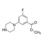 Merck Methyl 3-fluoro-5-(1-piperazinyl)benzoate