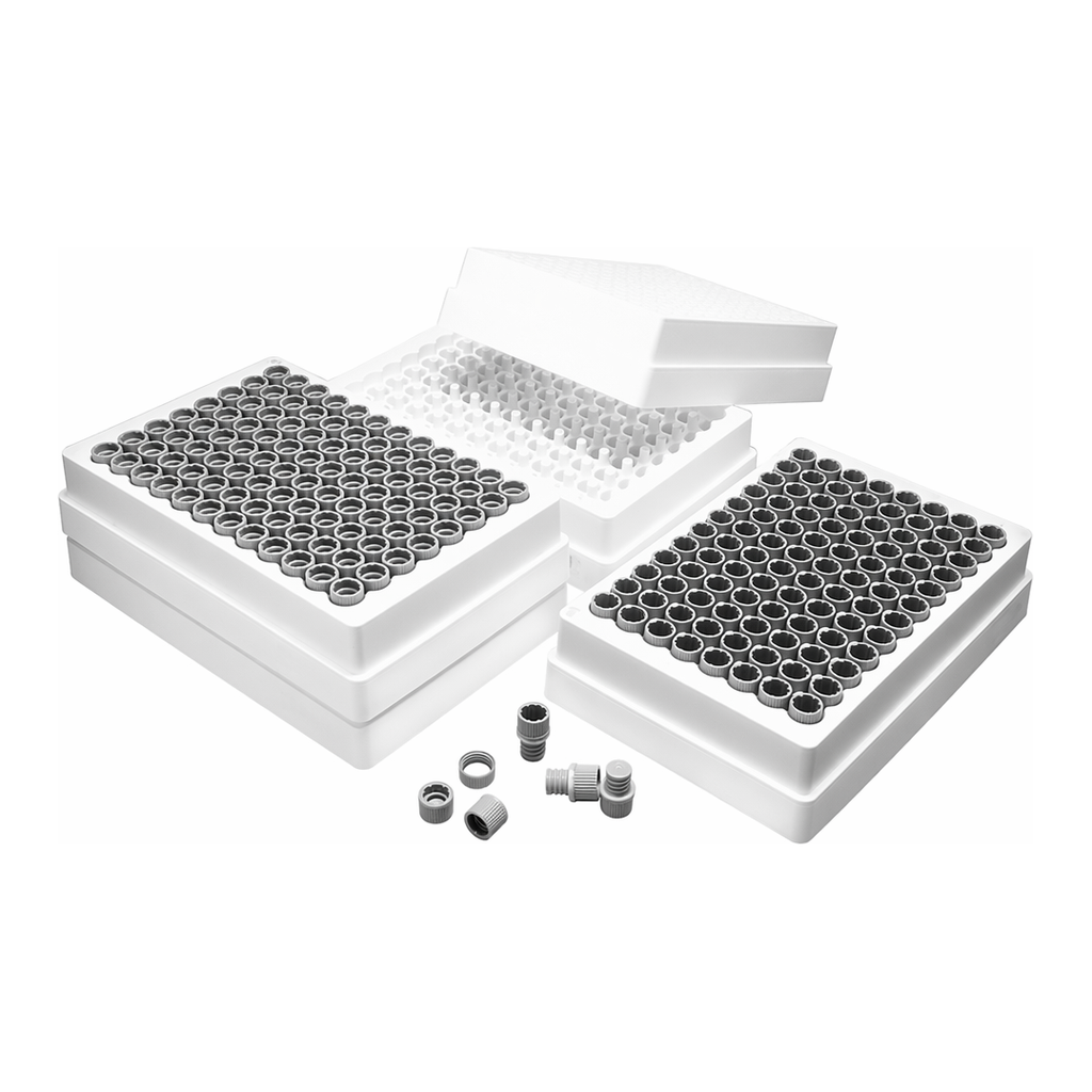 MAPLE Screw Caps and Cap Trays