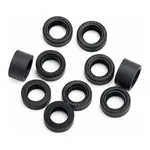 Agilent Black cap,13-425 open screw top, 100PK