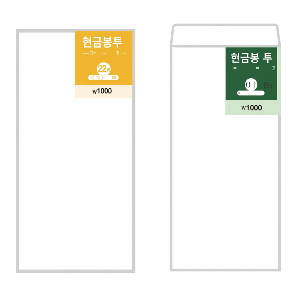 OFFICENEX 현금봉투(가로형/173*88/22매)