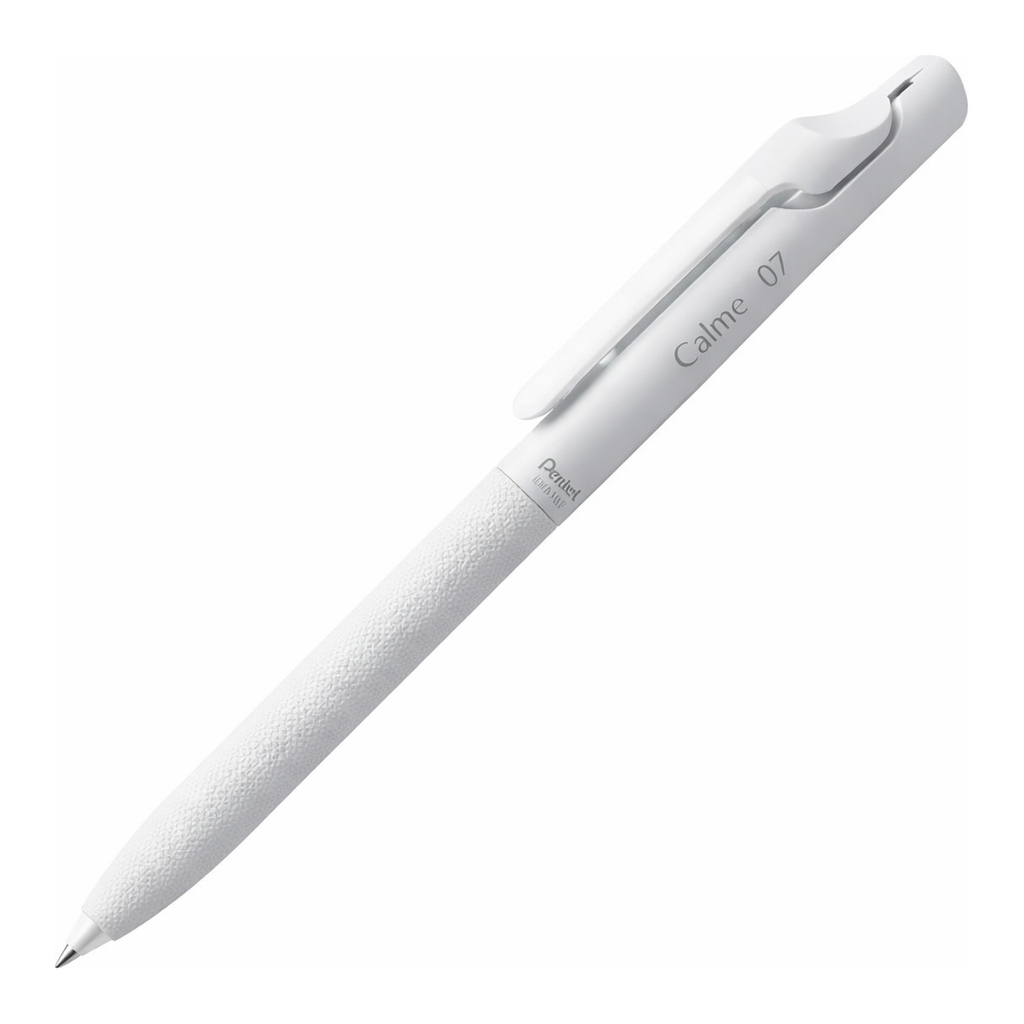 OFFICENEX 펜텔 카르므 볼펜 흑색(0.7mm/바디색상:그레이쉬 화이트/BXA107W-A)