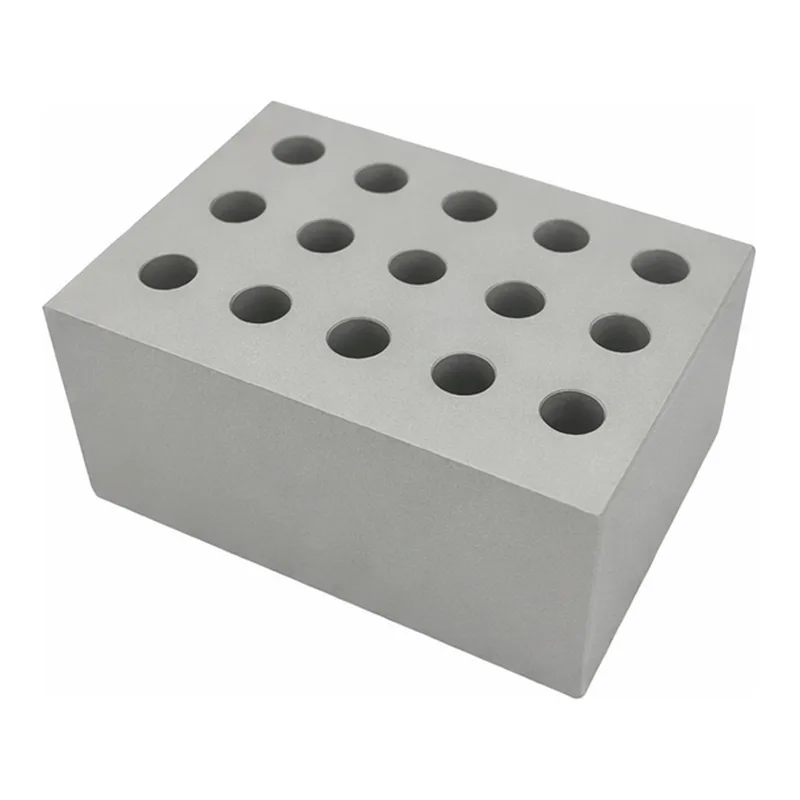 AS ONE Half Block 0.5mL Tube for 15 Tubes, for Cool Block Bath